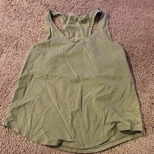 Lululemon Racerback Tank Top - Olive Green